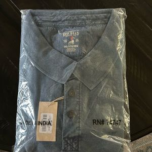 Redhead 5XL Dark Denim polo brand new in bag